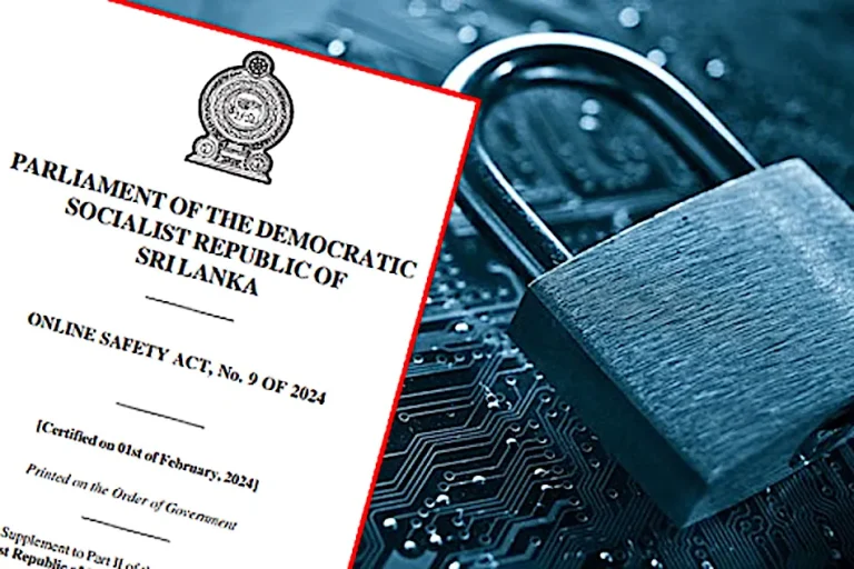 Global Lessons for Rethinking Sri Lanka’s Online Safety Act