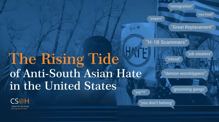 New Report: Anti-South Asian Hate Surges 240% from January 2024 to June 2026