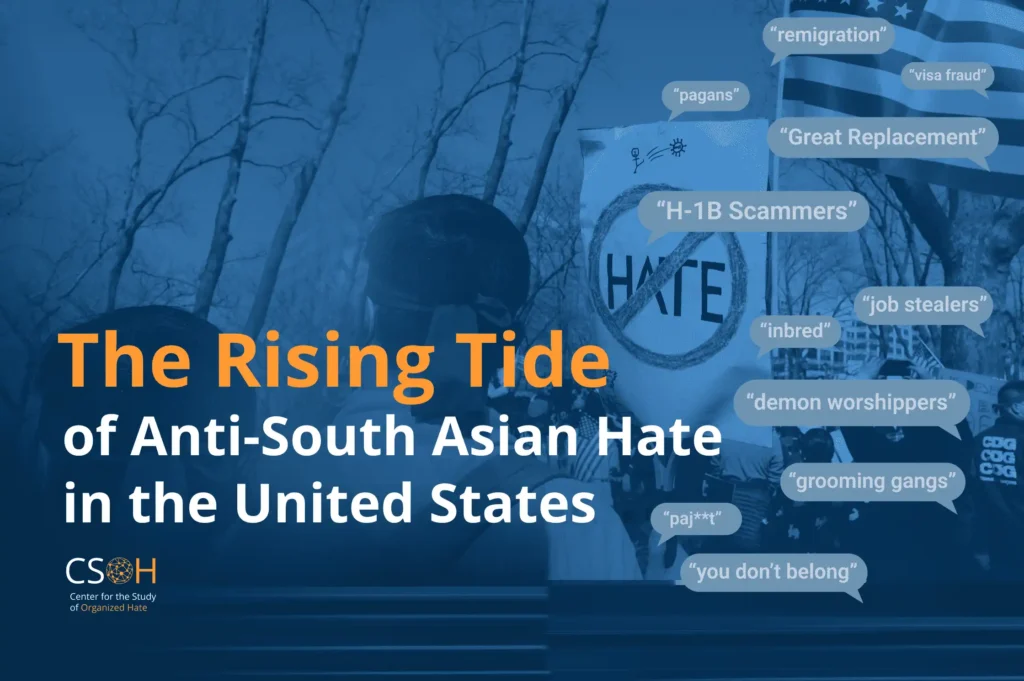 The Rising Tide of Anti-South Asian Hate in the United States – report cover